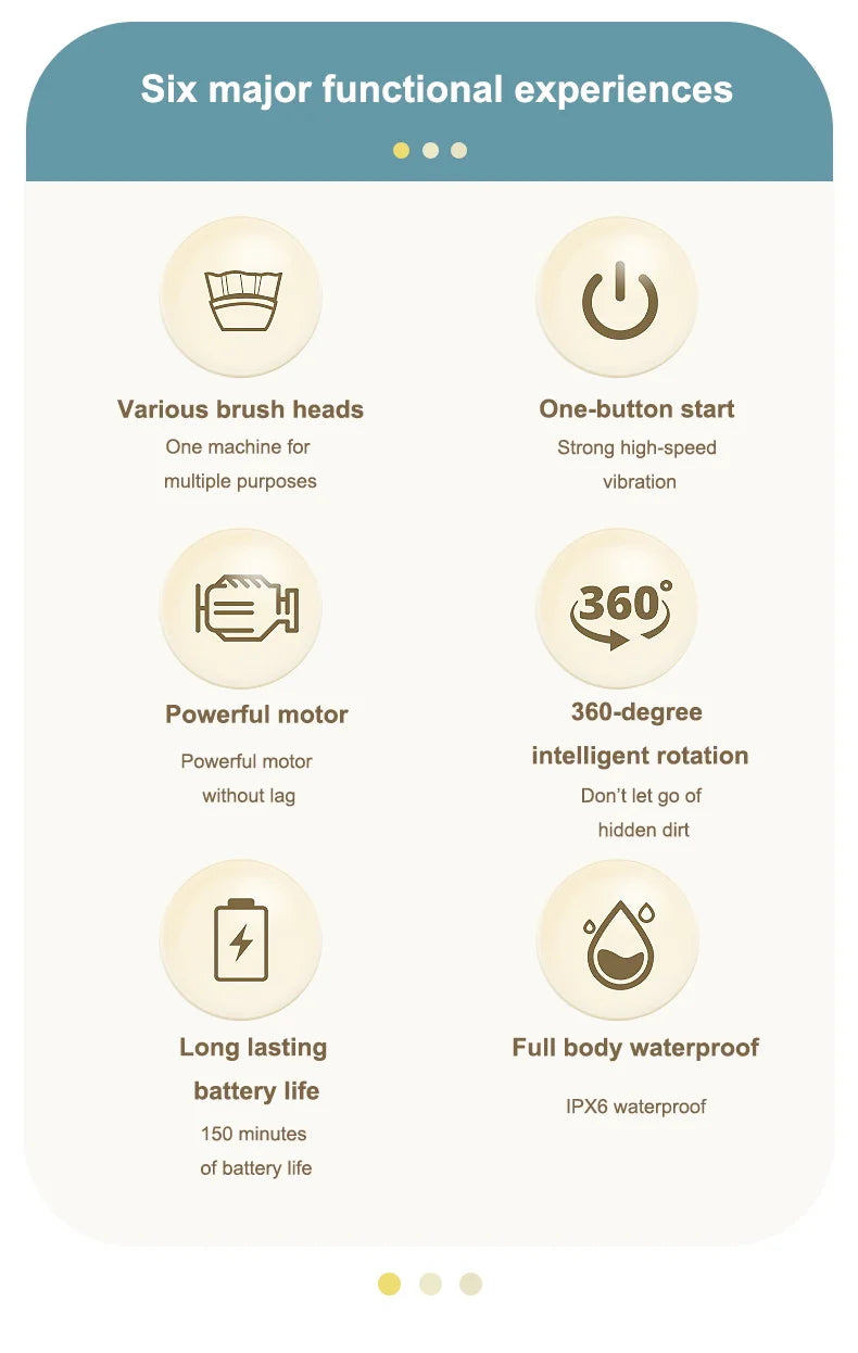 Brosse Électrique Multifonction