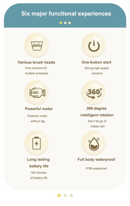 Brosse Électrique Multifonction