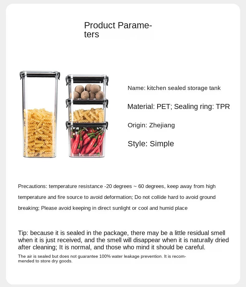 Boîtes de conservation hermétiques – Organisation & Zéro Déchet