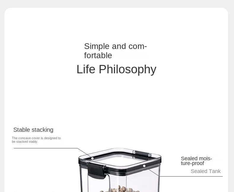 Boîtes de conservation hermétiques – Organisation & Zéro Déchet