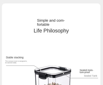 Boîtes de conservation hermétiques – Organisation & Zéro Déchet